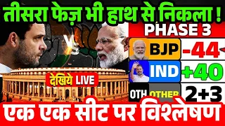 Live : 3rd Phase का खेल खत्म | Loksabha Chunav 2024 | 2024 Elections