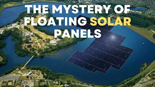 The mystery of floating solar panels