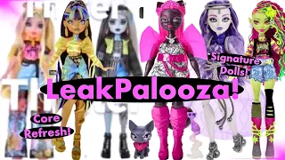 🎀💀MONSTER HIGH💀🎀| NEWS❗️| G3 Catty, G3 Spectra Dolls REVEALED, Core Refresh Cleo, Frankie & MORE!🔥🍵