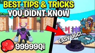Best TIPS & TRICKS You Didnt Know To Become Master! | Roblox Punch Simulator