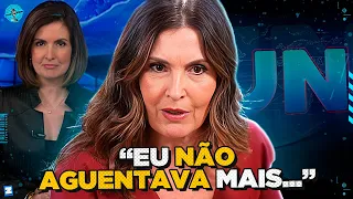 SAÍDA de FÁTIMA do JORNAL NACIONAL