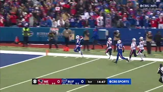 Buffalo Bills Hines with TWO Kickoff Returns (to the HOUSE in ONE Game vs Patriots)