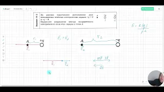 Решение задач по теме принцип суперпозиции напряженность и сила Кулона