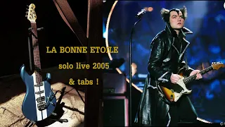 La Bonne étoile -M- solo guitare live 2005 w/tabs