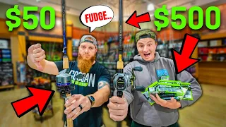 1v1 CHEAP vs EXPENSIVE Budget Fishing Challenge (Winner Takes ALL) ft. Fishing with Norm