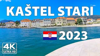 Kastel Stari, Croatia Walking Tour ☀️ (4K Ultra HD) – With Captions