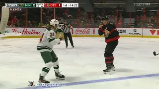 Mathew Dumba vs Brady Tkachuk Oct 27, 2022