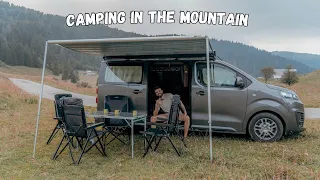 Camping in the mountain - Citroen Jumpy