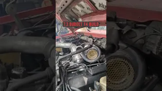 7.3 T4 OBS budget build! #diesel #dieselsanddirtbags #veteran #fyp #fypシ #viral #foryou #viralvideo