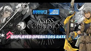 Abyss Corrosion Banner Pulls l 4 Star Account l arknights