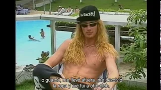 MEGADETH - Hard n Heavy 1990. - Entrevista Subtitulada en español.