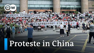 Straßenproteste nach Bankenskandal in China | DW Nachrichten