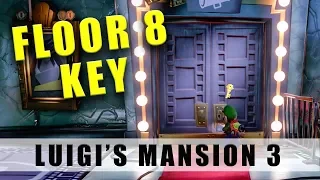Luigi's Mansion 3 Floor 8 key How to get into F8