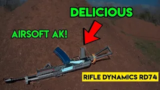 Rifle Dynamics Airsoft AK74 [Tanks Airsoft] Echo One AK700 is awesome - Airsoft Gameplay