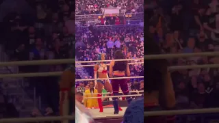 Melina Points to our Sign at Royal Rumble 2022 vs Sasha Banks | WWE Shorts