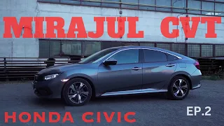 HONDA Civic Vlog | PRIMUL CONTACT cu CVT