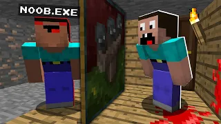 NOOB.EXE VS NOOB! SCARY MINECRAFT AT 3:00 AM | NOOB vs PRO! Challenge in Minecraft Animation!