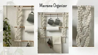Tidy Up in Style: How to Make a Macrame Organizer for Your Kitchen