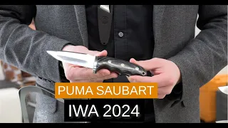IWA 2024: Puma Saubart and Hunter's Pal, hunting knives "Made in Solingen"