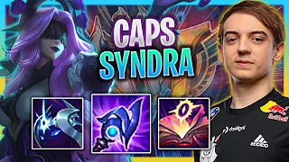 CAPS IS SO CLEAN WITH SYNDRA! | G2 Caps Plays Syndra Mid vs Ekko!  Season 2023