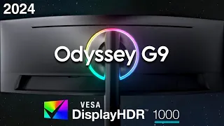 New 2024 Refresh Samsung Odyssey G9 49" vesa Display HDR1000 (model: G95C)
