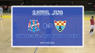 UMN_TV 2HMNL JUG_MNK Mejaši - MNK Porto Tolero (Sažetak)