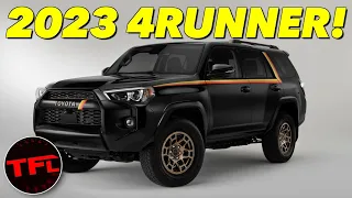 Toyota Is Building ONLY 4,040 of These 2023 Toyota 4Runners and Here's Why They Are Special!