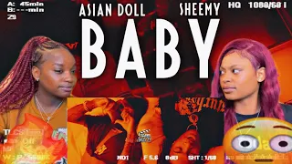 Asian Doll ft Sheemy - “Baby” (Music Video) REACTION!!!