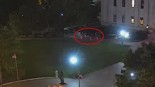 Surveillance footage captures deadly shooting on Ohio Statehouse lawn