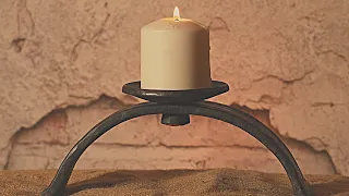 Forging a Contemporary Candle Holder