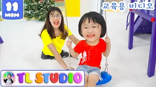 Yes Yes Playground Song + More | 동요와 아이 노래 | 어린이 교육 | TL Studio