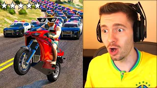 Assistindo o maior GRAU DE MOTO do GTA