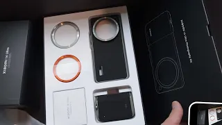 Xiaomi 14 Ultra with Photography Kit add-on version (with 1" sensor and Leica Lenses), unboxing demo