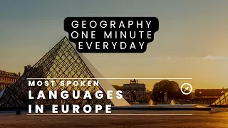 TOP5: Most Spoken Languages In Europe.