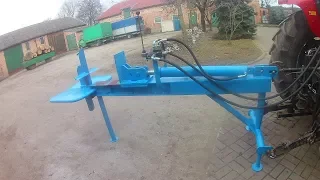 Budowa łuparki hydraulicznej do drewna drzewa  Budowa noża do łuparki Made in Garage  Własnej roboty