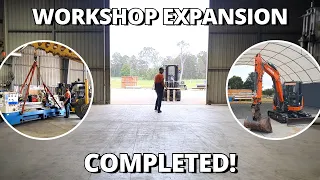 Moving ALL The Machinery | Expanding the Workshop | Part 3