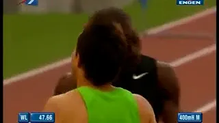 LJ van Zyl 400m hurdles Rome Diamond League 47,91