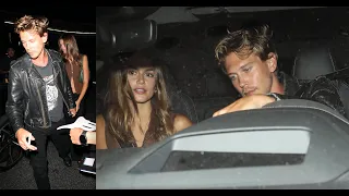 Kaia Gerber and Austin Butler enjoy a date night at Funke restaurant!!