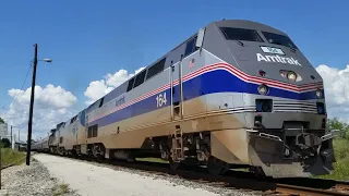 CSX/Amtrak Heritage Units and Special Interest Units in Florida: 1982, 1973, 1976, 4568, 164