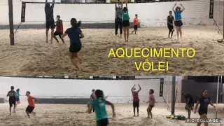 6 EXERCÍCIOS DE AQUECIMENTO PARA O VÔLEI