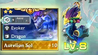 S7 3 Star Aurelion Sol ⭐⭐⭐ | 9 Astral  | TFT Set 7: Dragonlands