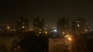 Thunder, Lightning, Rain in Jerusalem