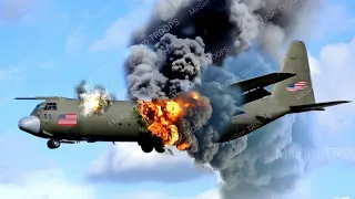 13 Minutes Ago! US Cargo Plane Carrying 5 Tons of Cluster Bombs Shot Down by Russia