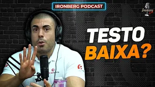 4 PASSOS PARA QUEM TEM TESTO BAIXA – IRONBERG PODCAST CORTES