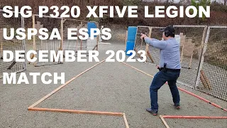 Busting out the Sig again (pls dont explode) - ESPS December 2023 USPSA Match