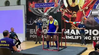 Apollo axle strict curl 85 kg, weight category 125kg Ihor Pober!