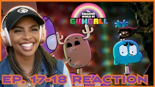 I SEE YOU GUMBALL! | THE AMAZING WORLD OF GUMBALL SEASON 1 EPISODES 17 AND 18 REACTION