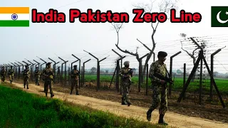 Pakistan India zero line