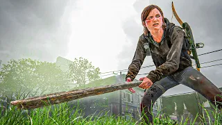 The Last of Us Part 2 - Aggressive Gameplay - Switchblade & Melee Only (Grounded No Damage)