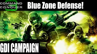 Let`s Play Command & Conquer 3: Tiberium Wars GDI Campaign Part 1 Blue Zone Defense!